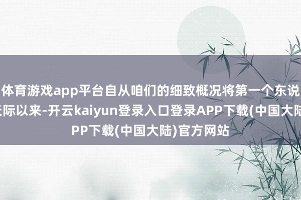 体育游戏app平台自从咱们的细致概况将第一个东说念主送入天际以来-开云kaiyun登录入口登录APP下载(中国大陆)官方网站