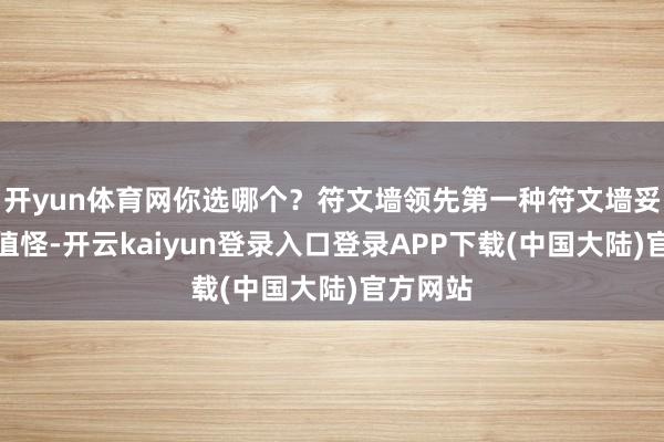 开yun体育网你选哪个？符文墙领先第一种符文墙妥妥的数值怪-开云kaiyun登录入口登录APP下载(中国大陆)官方网站